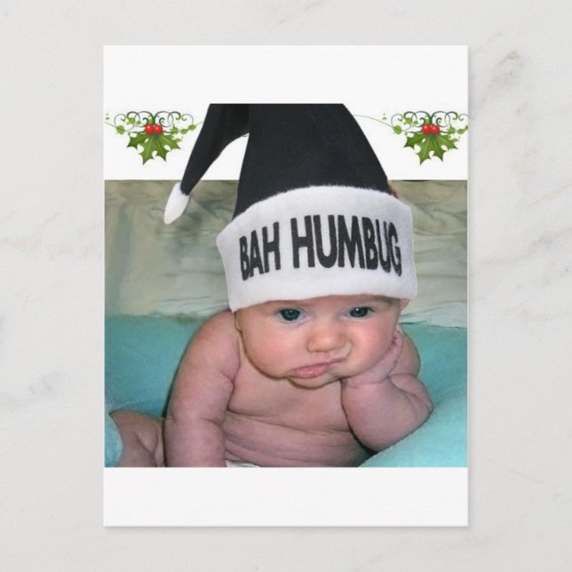 Cartes Pour Fêtes Annuelles Noël fumiste de Bah suce ! ! (Devant)