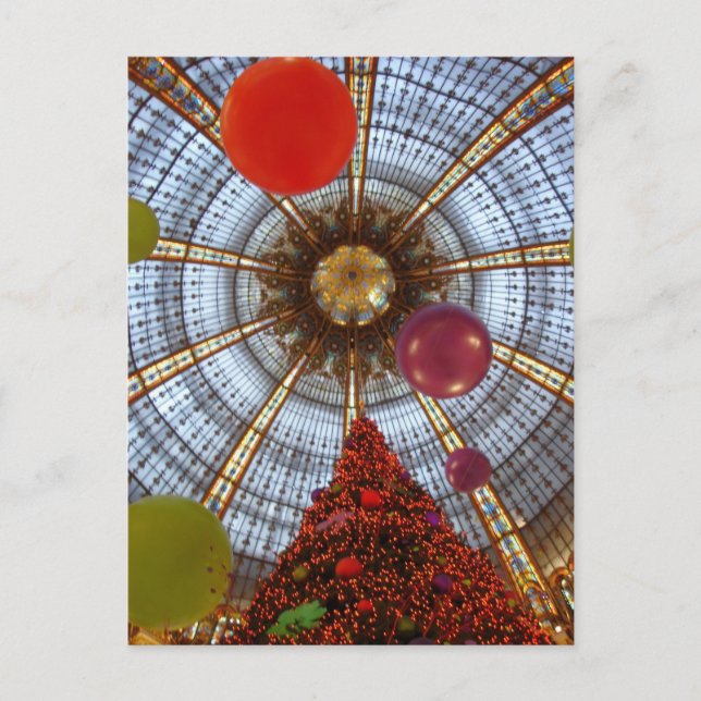 Cartes Pour Fêtes Annuelles Noël • Galeries Lafayette (Devant)