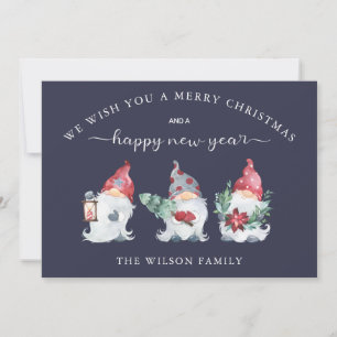 Cartes Pour Fêtes Annuelles Noël Gnome