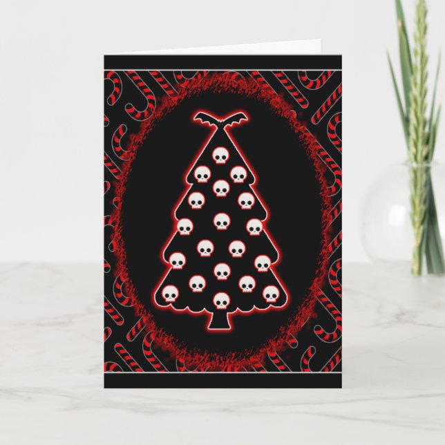 Cartes Pour Fêtes Annuelles Noël gothique (Devant)