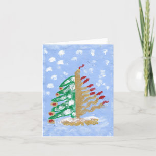Cartes Pour Fêtes Annuelles Noël/Hanukkah fête unique