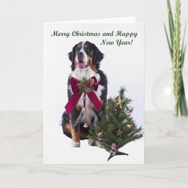 Cartes Pour Fêtes Annuelles Noël heureux (Devant)
