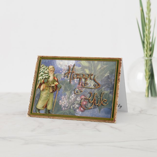 Cartes Pour Fêtes Annuelles Noël heureux ! (Devant)