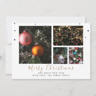 Cartes Pour Fêtes Annuelles Noël hiver Joyeux Noël Joyeux Nouvel An Ho