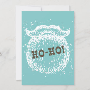 Cartes Pour Fêtes Annuelles Noël Ho-Ho Noël Père Noël Noel