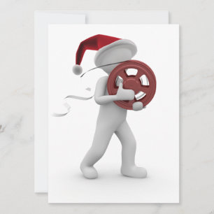 Cartes Pour Fêtes Annuelles noël hollywoodien
