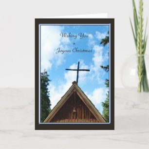 Cartes Pour Fêtes Annuelles Noël joyeux, Église du Vieux Pays