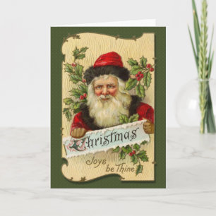 Cartes Pour Fêtes Annuelles Noël, Joys sois mince