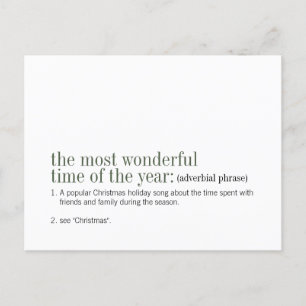 Cartes Pour Fêtes Annuelles Noël Le Moment Le Plus Merveilleux De L'Année