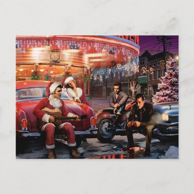 Cartes Pour Fêtes Annuelles Noël légendaire (Devant)