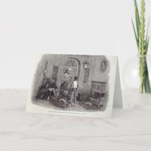 Cartes Pour Fêtes Annuelles Noël : "Les compliments de la saison "