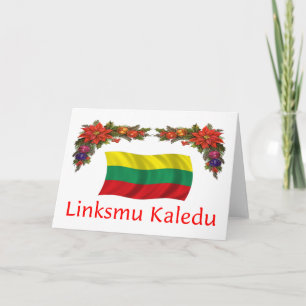 Cartes Pour Fêtes Annuelles Noël Lituanie