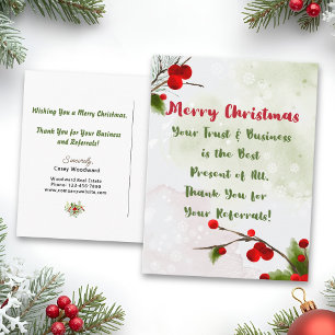 Cartes Pour Fêtes Annuelles Noël   Marketing promotionnel pour petites entrepr