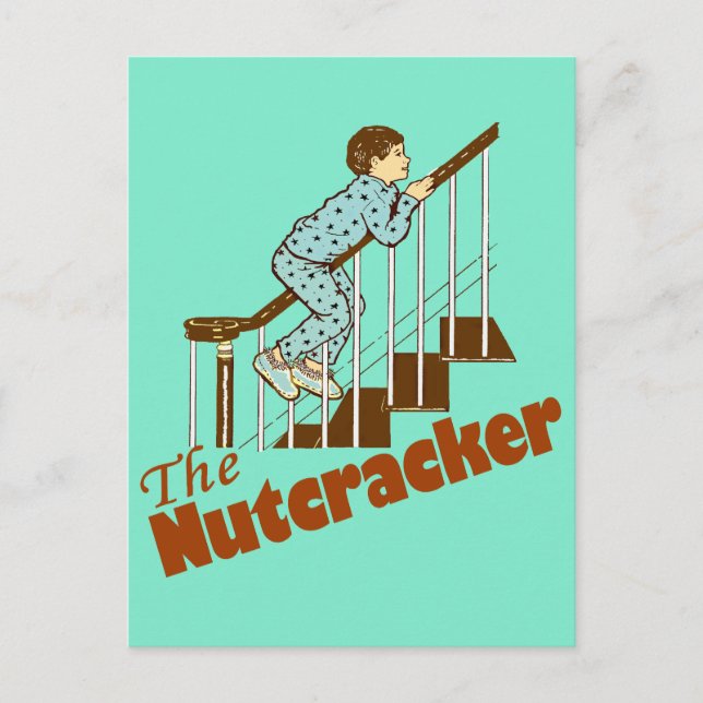 Cartes Pour Fêtes Annuelles Noël Matin Le Casse-Noisette (Devant)