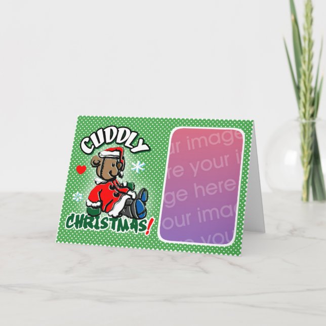 Cartes Pour Fêtes Annuelles Noël mignon (Devant)
