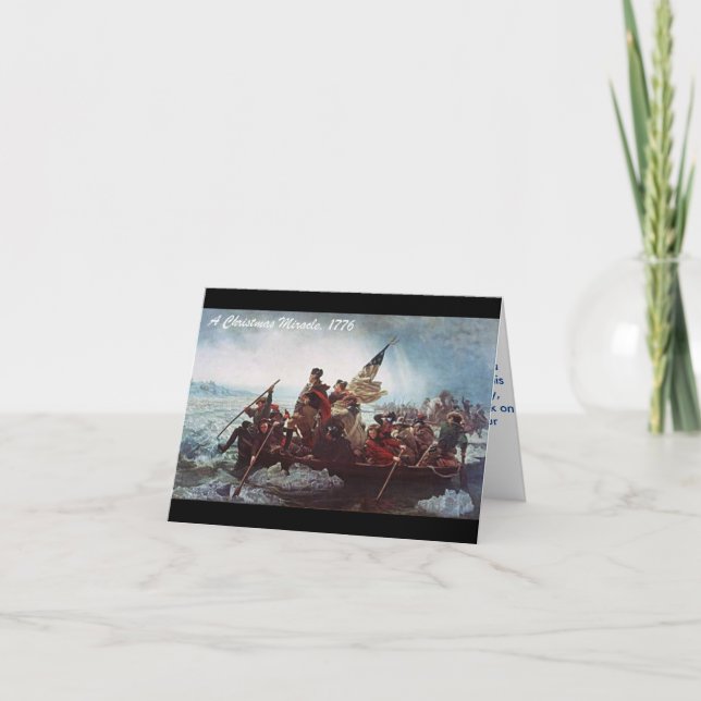 Cartes Pour Fêtes Annuelles Noël Miracle (Devant)