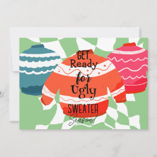 Cartes Pour Fêtes Annuelles Noël moche