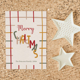 Cartes Pour Fêtes Annuelles Noël moderne