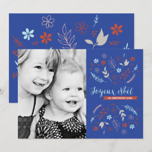 Cartes Pour Fêtes Annuelles Noël naturel vacances à Indigo