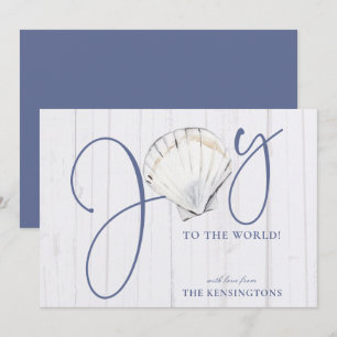 Cartes Pour Fêtes Annuelles Noël nautique moderne Joyeux Noël