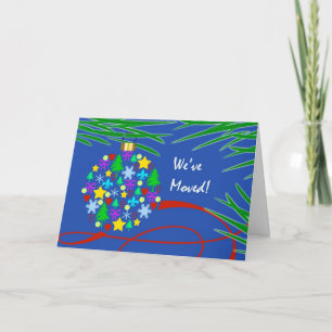 Cartes Pour Fêtes Annuelles Noël Nouvelle adresse Symboles Ornement