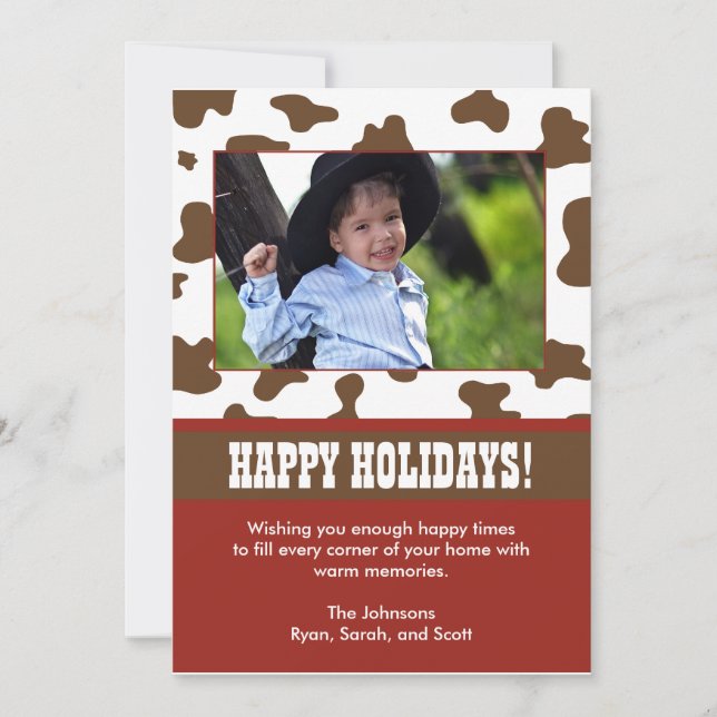 Cartes Pour Fêtes Annuelles Noël occidental (Devant)