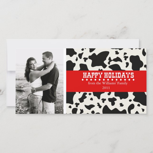 Cartes Pour Fêtes Annuelles Noël occidental (Devant)