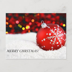 Cartes Pour Fêtes Annuelles Noël ornemente 3, JOYEUX CHRSTMAS !