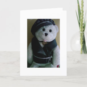 CARTES POUR FÊTES ANNUELLES NOËL "OURS COOL"