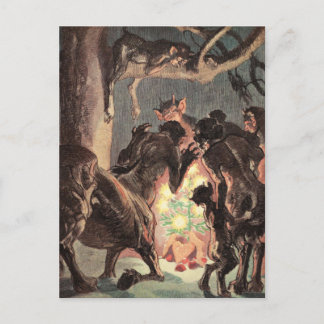 Cartes Pour Fêtes Annuelles Noël païen