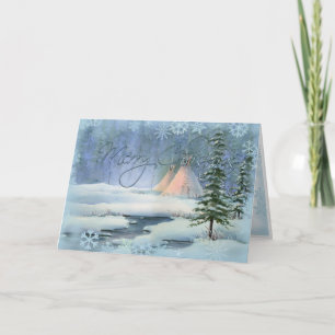 Cartes Pour Fêtes Annuelles NOËL PAISIBLE de TIPI par SHARON SHARPE