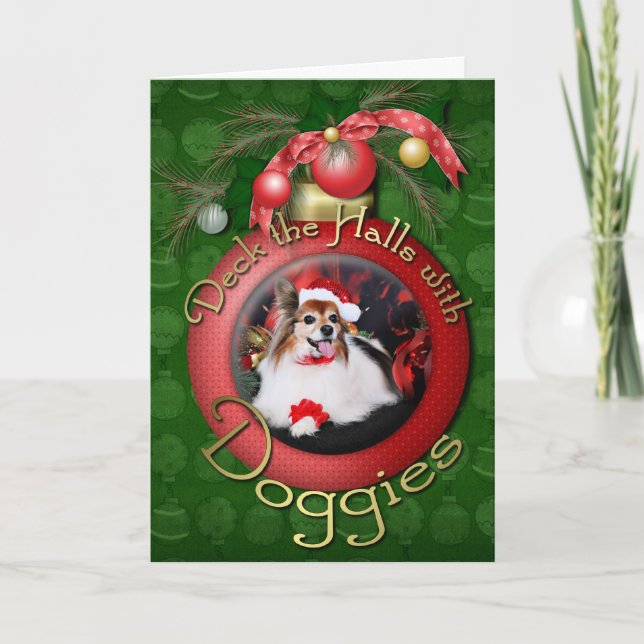 Cartes Pour Fêtes Annuelles Noël - Papillon - Sylvie (Devant)