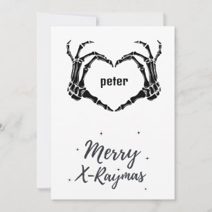 Cartes Pour Fêtes Annuelles : Noël par rayons X   Joyeux Noël   Radiologue