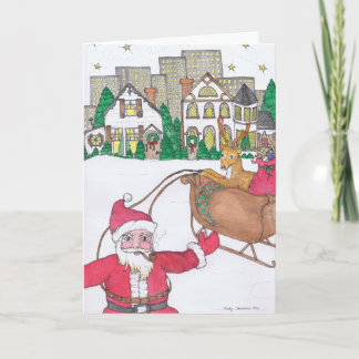 Cartes Pour Fêtes Annuelles NOËL - Père Noël City