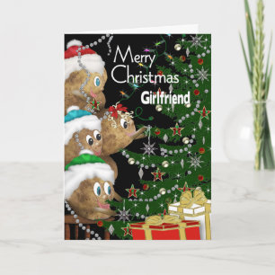 Cartes Pour Fêtes Annuelles NOËL - Petite amie - COLLECTION DE FAMILLE DE POMM
