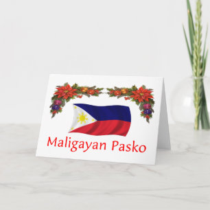 Cartes Pour Fêtes Annuelles Noël philippin