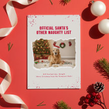 Noël Photo de Chien Drôle Humour Moderne