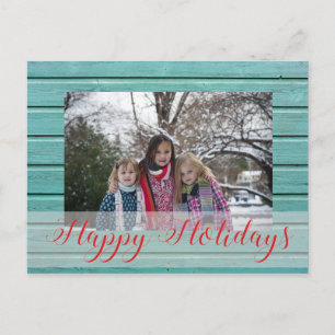 Cartes Pour Fêtes Annuelles Noël photo personnalisée