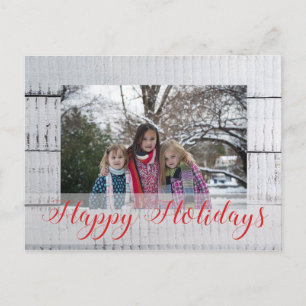 Cartes Pour Fêtes Annuelles Noël photo personnalisée