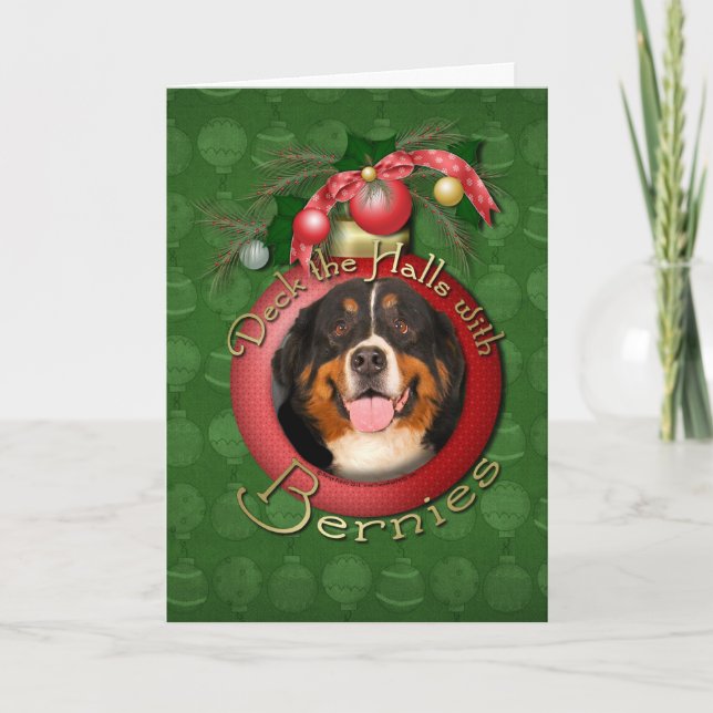 Cartes Pour Fêtes Annuelles Noël - plate-forme les halls - Bernies (Devant)