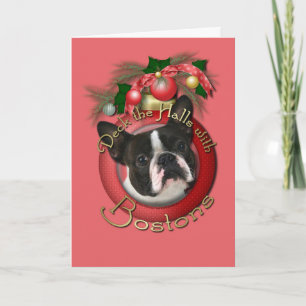Cartes Pour Fêtes Annuelles Noël - plate-forme les halls - Bostons