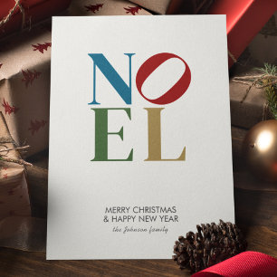 Cartes Pour Fêtes Annuelles NOEL Pop Letter Art Inspiré Noël