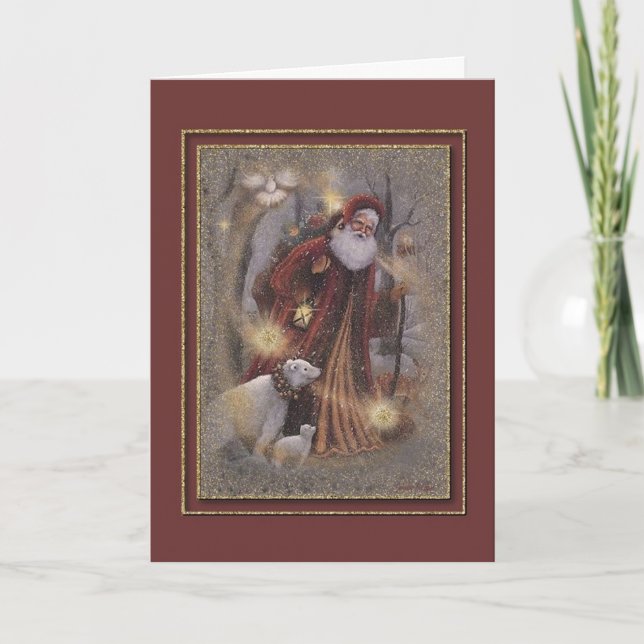 Cartes Pour Fêtes Annuelles Noël rempli de magie (Devant)