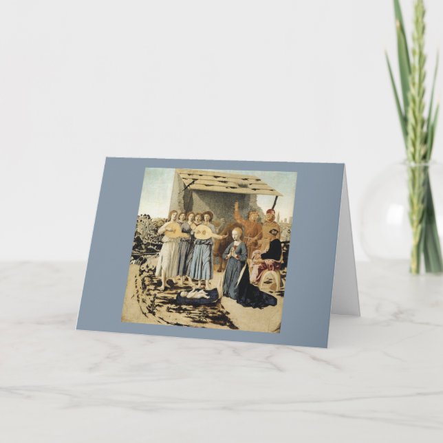 Cartes Pour Fêtes Annuelles Noël Renaissance (Devant)