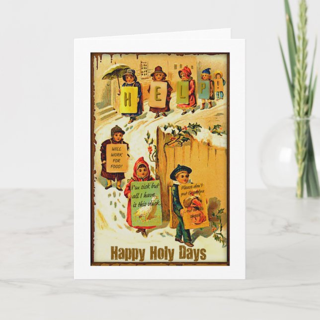 Cartes Pour Fêtes Annuelles Noël républicain (Devant)