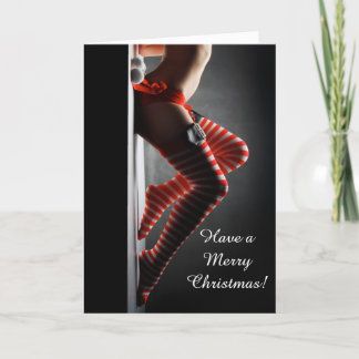 Cartes Pour Fêtes Annuelles Noël sensuel