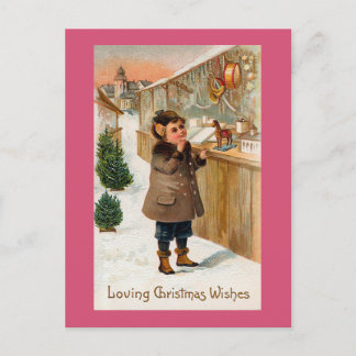 Cartes Pour Fêtes Annuelles "Noël souhaite "