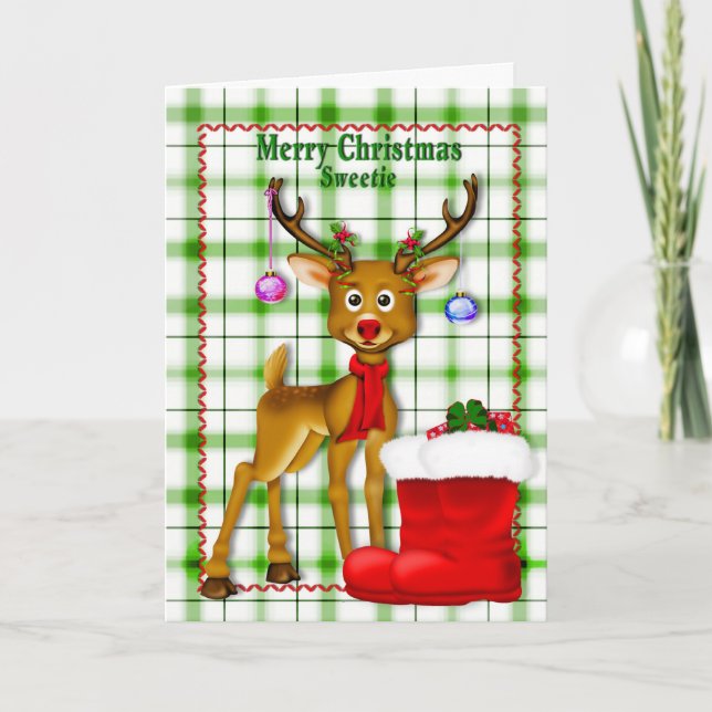 CARTES POUR FÊTES ANNUELLES NOËL - SUÈTE - ENFANT (Devant)