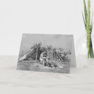 Cartes Pour Fêtes Annuelles Noël sur le piquet