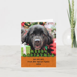 Cartes Pour Fêtes Annuelles Noël - Terre-Neuve - Izzie